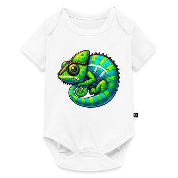 Chameleon - Baby Premium short-sleeve bodysuit - white - Front