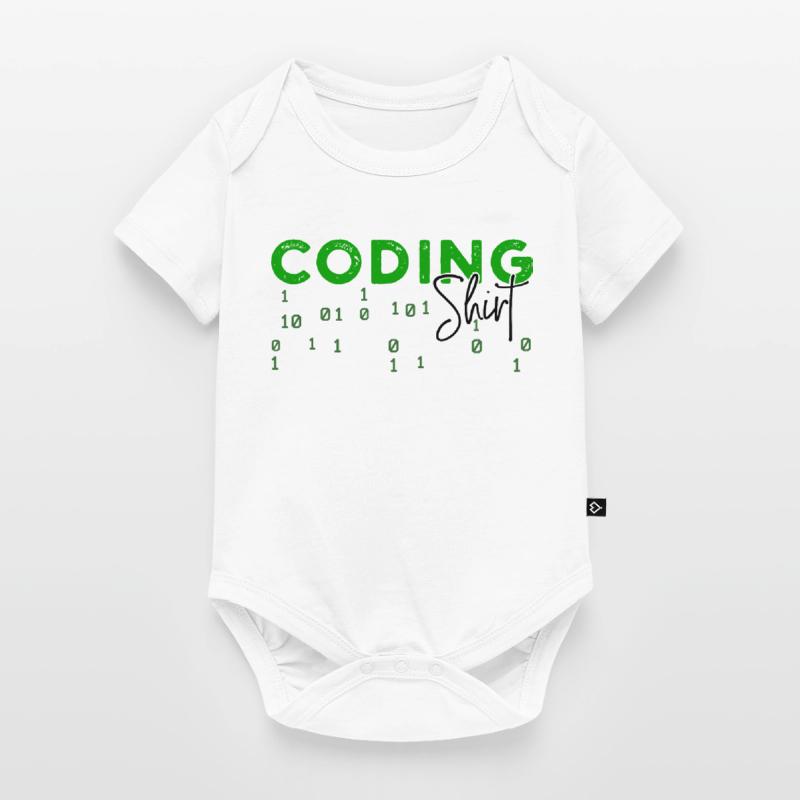Coden Developer Programmierer Webentwickler Spruch Baby Premium Kurzarmbody
