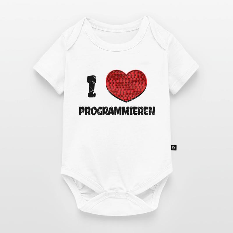 Developer Heart Web Developer Statement Computer Baby Premium short-sleeve bodysuit