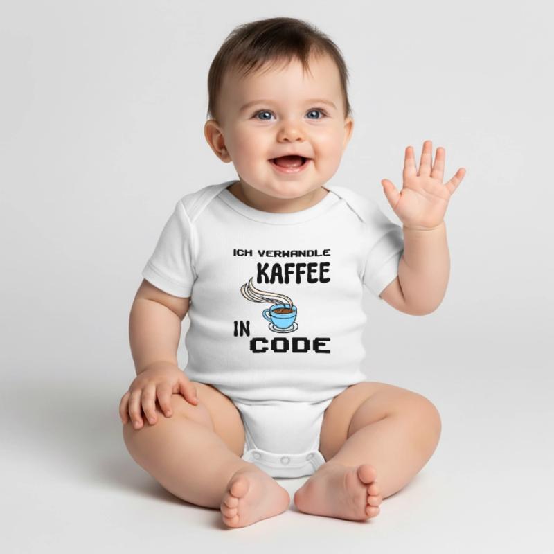 Coden Computerfreak Developer Statement Nerd Baby Premium short-sleeve bodysuit