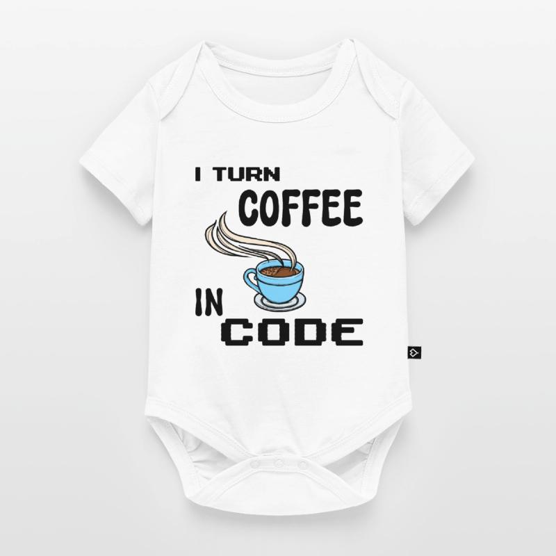 Programmeur de code Scripting Statement Développeur Body à manches courtes Premium Bébé