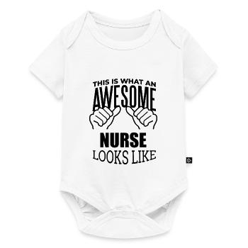 Nurse Nurse Nurse - Baby Premium short-sleeve bodysuit - white - Front