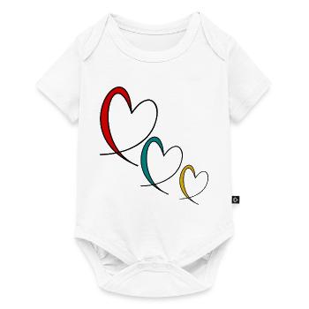 HAPPY BIRTHDAY. MOM. MOTHER'S DAY - Baby Premium short-sleeve bodysuit - white - Front