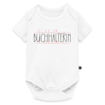 Buchhalterin Geschenk Buchhaltung Beruf - Baby Premium Kurzarmbody - Weiß - Vorne