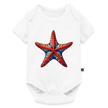 Étoile de mer - Body à manches courtes Premium Bébé - blanc - Devant