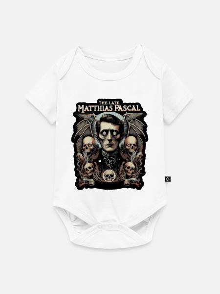 Pascal Sterbliches Porträt - Baby Premium Kurzarmbody - Weiß