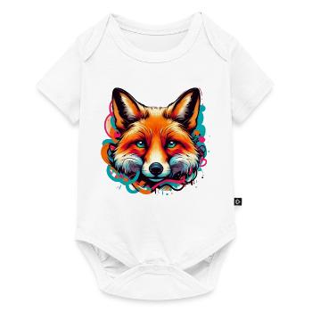 Fox - Baby Premium short-sleeve bodysuit - white - Front