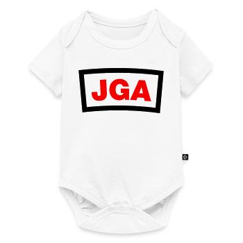 JGA - Baby Premium Kurzarmbody - Weiß - Vorne