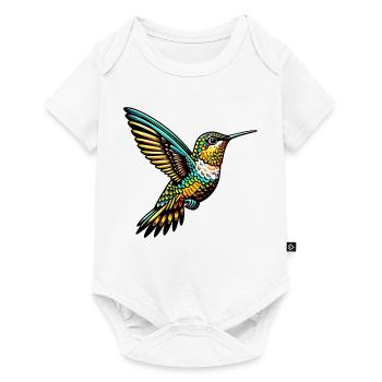 Hummingbird - Baby Premium short-sleeve bodysuit - white - Front