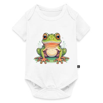 Grenouille - Body à manches courtes Premium Bébé - blanc - Devant