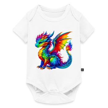 Dragon - Baby Premium short-sleeve bodysuit - white - Front