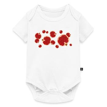 The scent of the pomegranate - Baby Premium short-sleeve bodysuit - white - Front