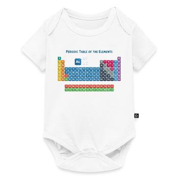 Periodic Table of the Elements 2 - Baby Premium short-sleeve bodysuit - white - Front