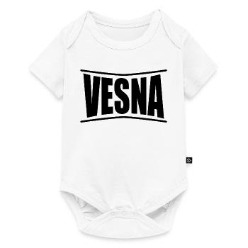 Vesna t-shirt t-shirt gift idea - Baby Premium short-sleeve bodysuit - white - Front