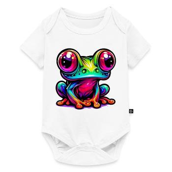 Frog - Baby Premium short-sleeve bodysuit - white - Front