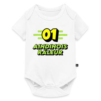 Aindinois râleur - Body à manches courtes Premium Bébé - blanc - Devant