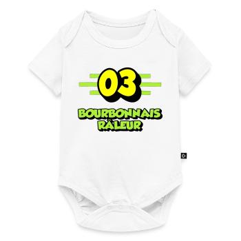 Bourbonnais râleur - Body à manches courtes Premium Bébé - blanc - Devant