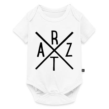 Arzt - Baby Premium Kurzarmbody - Weiß - Vorne