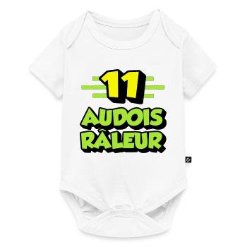 Audois râleur - Body à manches courtes Premium Bébé - blanc - Devant