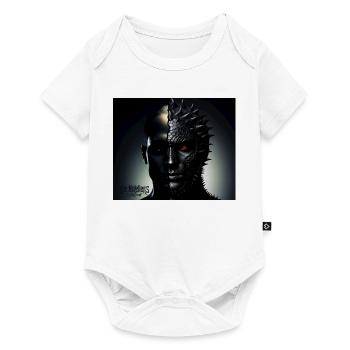 Twins Darkness to - Baby Premium short-sleeve bodysuit - white - Front