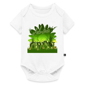 I AM GREEN - Margarites Grass Sun - Baby Premium short-sleeve bodysuit - white - Front