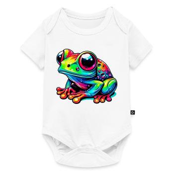 Frog - Baby Premium short-sleeve bodysuit - white - Front