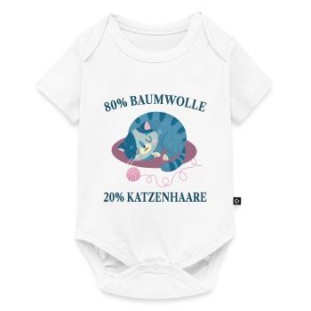 Cats, Cat Hair, Cat Lovers, - Baby Premium short-sleeve bodysuit - white - Front