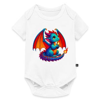 Dragon - Baby Premium short-sleeve bodysuit - white - Front