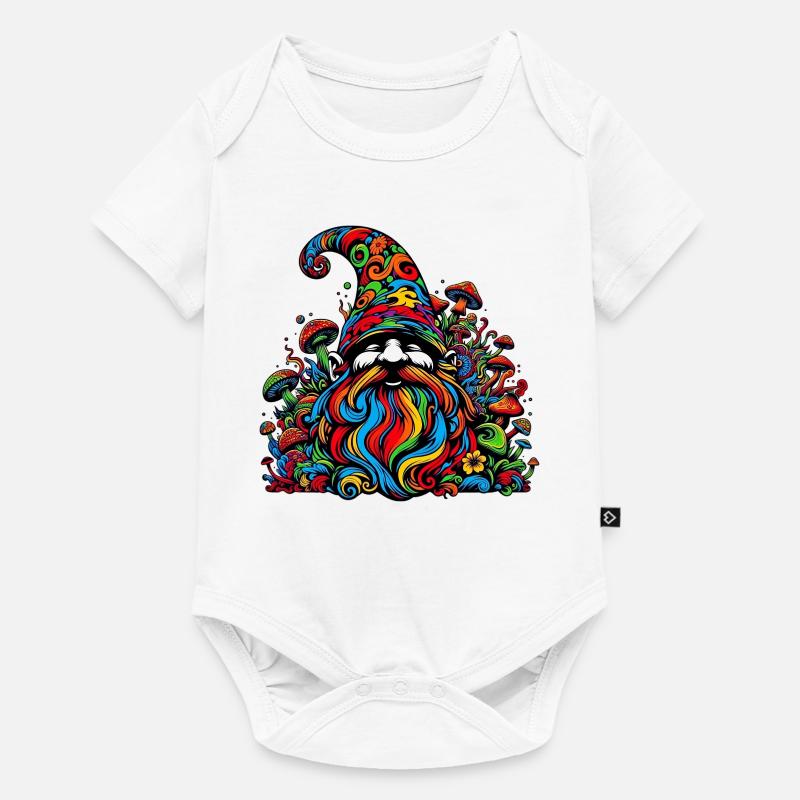 Gnome - Body à manches courtes Premium Bébé - blanc