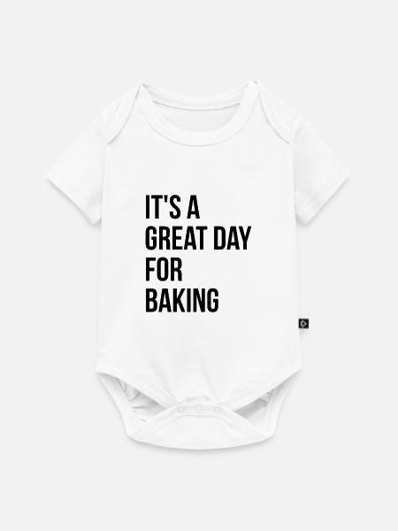 Baker Baker Baker - Baby Premium Kurzarmbody - Weiß