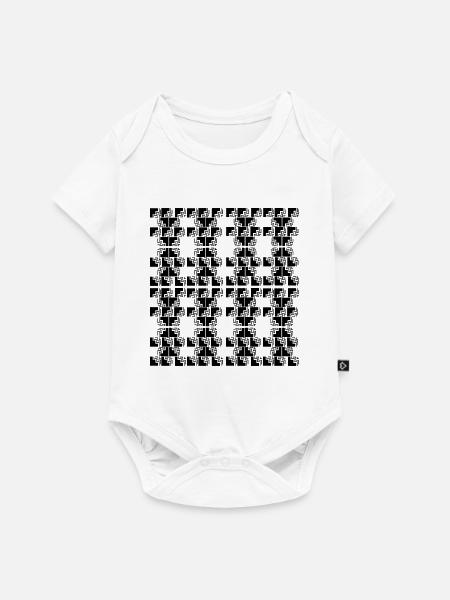 Neuer Stil - Baby Premium Kurzarmbody - Weiß