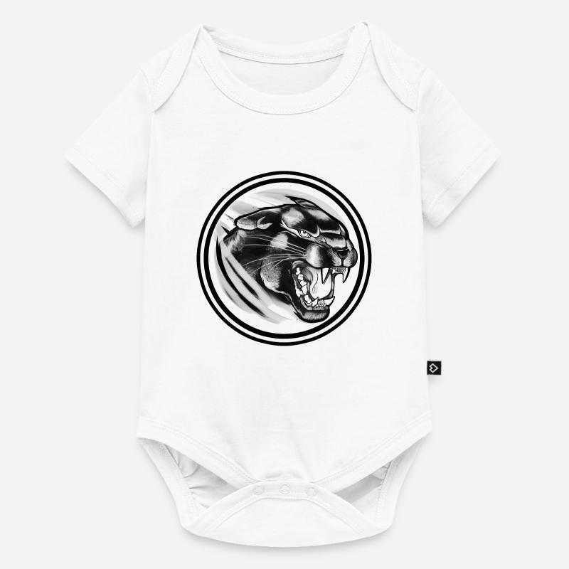 PANTHER FREEBEAST - Body à manches courtes Premium Bébé - blanc