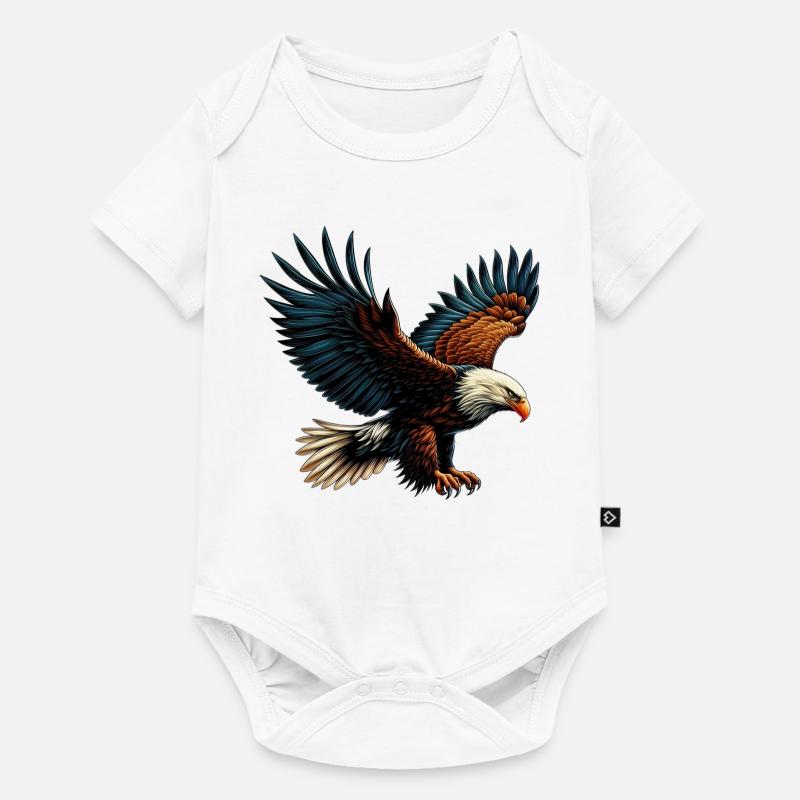Aigle - Body à manches courtes Premium Bébé - blanc