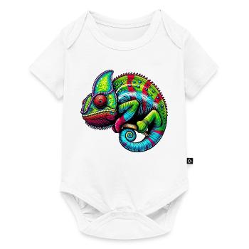 Chameleon - Baby Premium short-sleeve bodysuit - white - Front