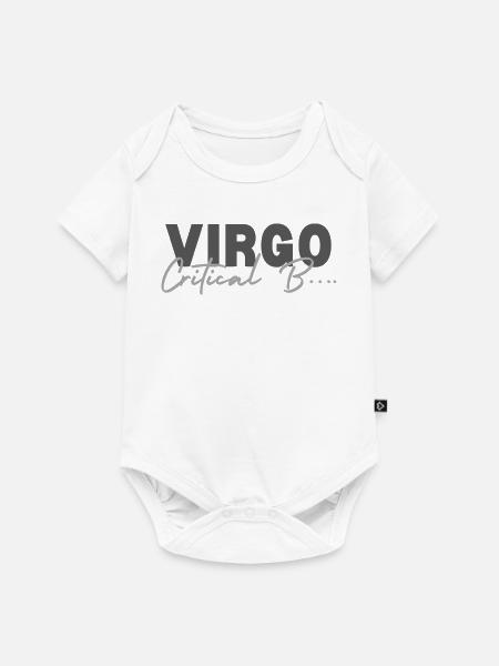 Virgo Critical B... - Baby Premium Kurzarmbody - Weiß