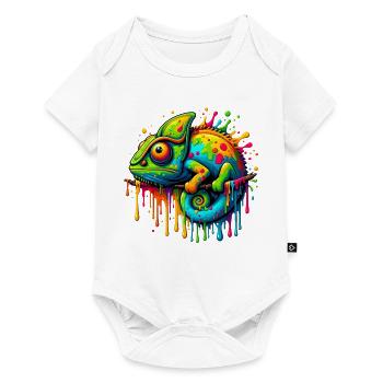 Caméléon - Body à manches courtes Premium Bébé - blanc - Devant