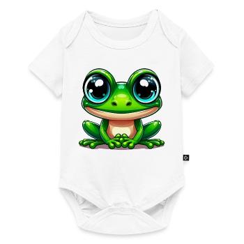 Frog - Baby Premium short-sleeve bodysuit - white - Front