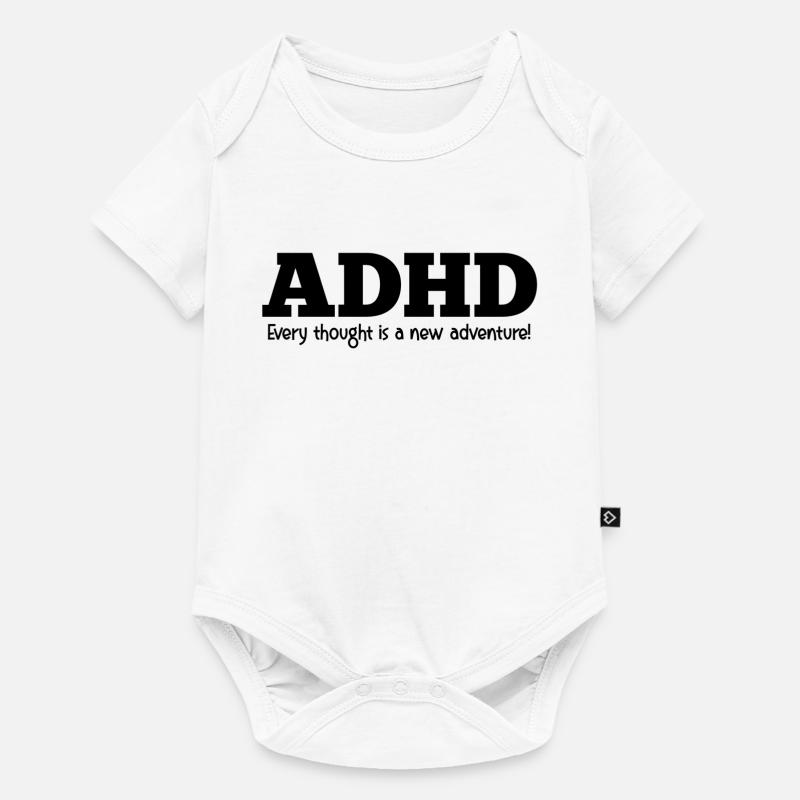 ADHD - Baby Premium short-sleeve bodysuit - white