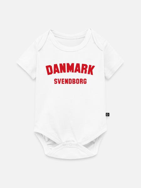 SVENDBORG Denmark Dänemark - Baby Premium Kurzarmbody - Weiß