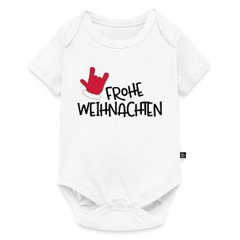 Merry Christmas - Baby Premium short-sleeve bodysuit - white - Front