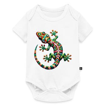 Gecko - Body à manches courtes Premium Bébé - blanc - Devant