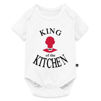 Chef's apron - Baby Premium short-sleeve bodysuit - white - Front