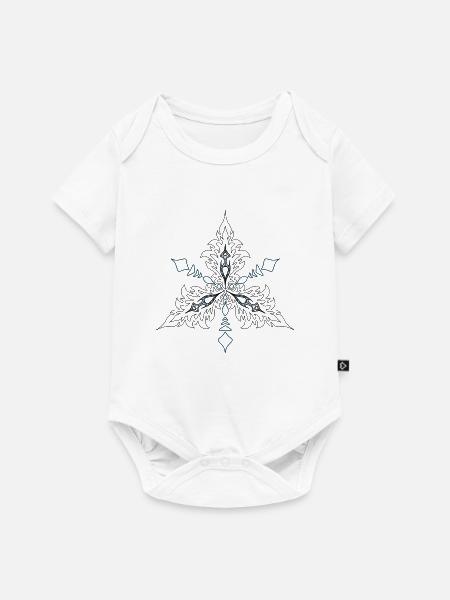 Grafik - Baby Premium Kurzarmbody - Weiß