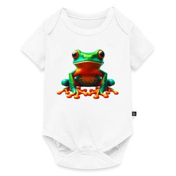 Grenouille - Body à manches courtes Premium Bébé - blanc - Devant