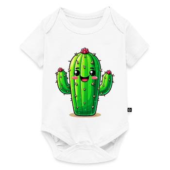 Cactus - Baby Premium short-sleeve bodysuit - white - Front