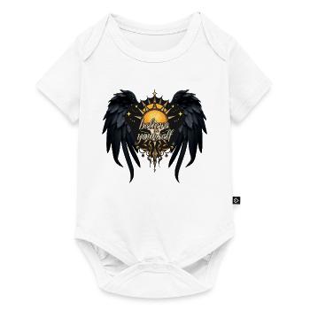 Believe in yourself, a letter - Baby Premium short-sleeve bodysuit - white - Front