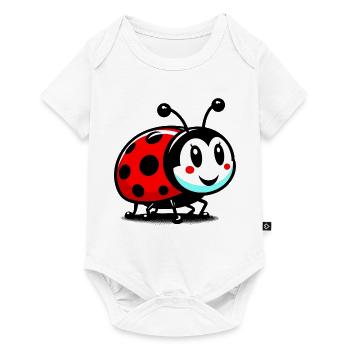 Ladybird - Baby Premium short-sleeve bodysuit - white - Front