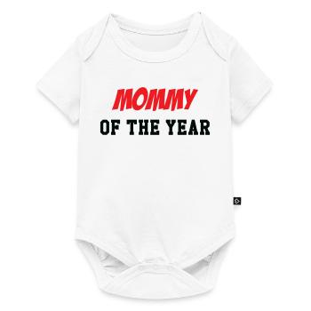 Mom of the Year - Mother's Day - Baby Premium short-sleeve bodysuit - white - Front