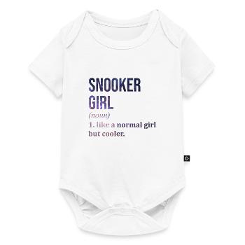 Snooker Snooker Snooker - Body à manches courtes Premium Bébé - blanc - Devant