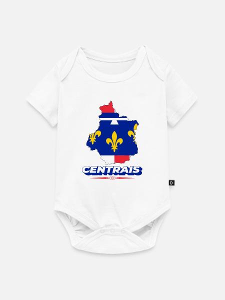 Zentris - Baby Premium Kurzarmbody - Weiß
